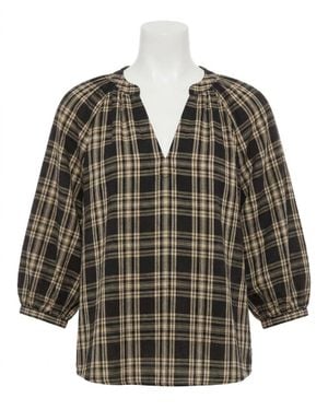 Faherty Portia Blouse - Black