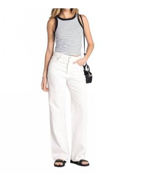 Thread & Supply Evie Striped Tank Top - White