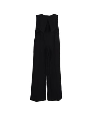 Roland Mouret Strapless Jumpsuit - Black
