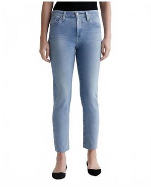 AG Jeans Mari Crop Jeans - Blue