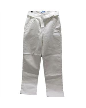 J.McLaughlin Hendrix Tie Belt Denim Jeans - Gray