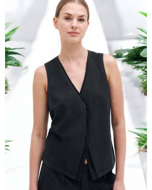 Go> By Go Silk Vested Interest Vest - Black