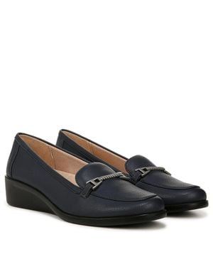 LifeStride Jovial J2743S1400 Bit Loafers Wedge Heel Zogg3079 - Blue
