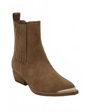 MIA Radly Short Cowboy Boot - Brown
