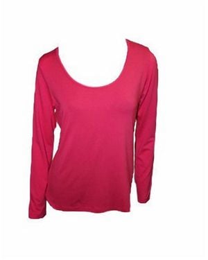Angel Scoop-Neck Top - Pink