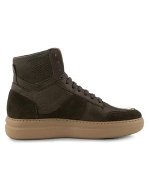 Shoe The Bear Valda High Top Sneakers - Brown