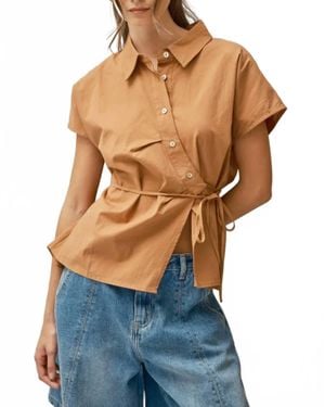 Aaron & Amber Amber Top - Blue