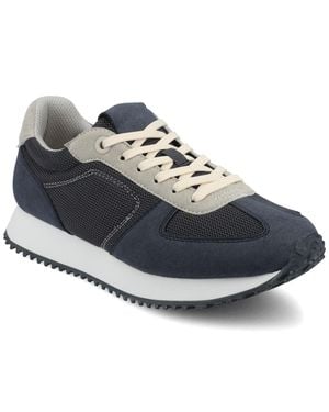 Journee Collection Journee Flow Casual Sneakers - Blue