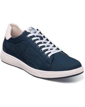 Florsheim Heist Knit Lace To Toe Sneaker Shoe - Blue