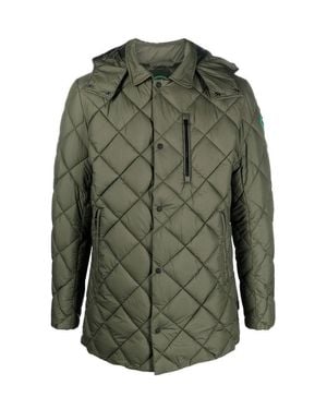 Save The Duck Recy Quilted Coat - Green