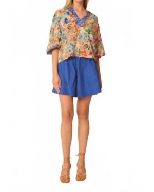 Caballero Bethany Blouse - Blue