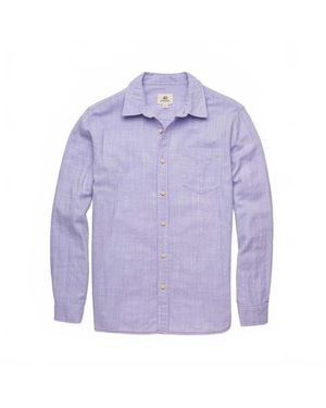 Surfside Supply Brian Slub Shirt - Purple