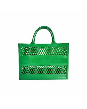 Nash Grey Sea Breeze Jelly Tote Bag - Green