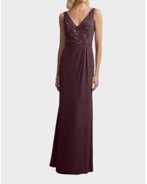 Purple Adrianna Papell Dresses for Women | Lyst