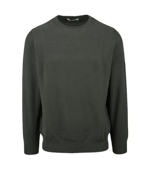 FILIPPO DE LAURENTIIS Ribbed Cotton Sweater - Green