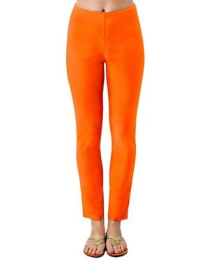 Gretchen Scott Gripeless Pull On Pant - Orange