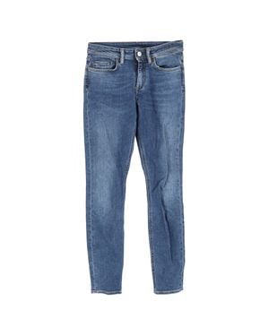 Acne Studios Mid-Rise Slim-Fit Jeans - Blue