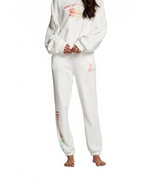 Chaser Brand Hampton Sweatpant - White