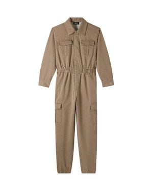 A.P.C. Multi-Pocket Jumpsuit - Natural