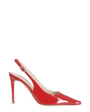 Roberto Festa Klept Patent Leather Pumps - Red