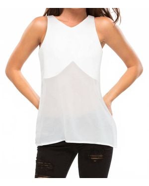C/meo Collective Sun And Moon Top - White