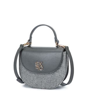 MKF Heloise Sleek Crossbody Bag By Mia K - Gray