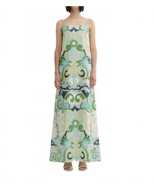 De Loreta Aloe Maxi Dress - Green