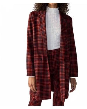 Sanctuary Carly Long Coat - Red