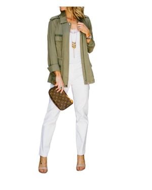 NIC+ZOE The Perfect Pant Trouser - White