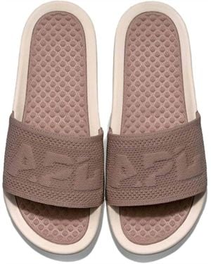 Athletic Propulsion Labs Big Logo Techloom Slide - Brown