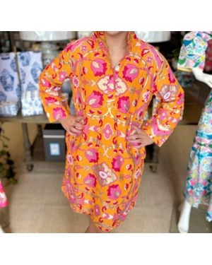 Jude Connally Helen Dress - Orange