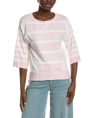 Tahari Dolman Top - White