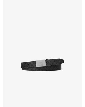 Michael Kors Outlet Reversible Belt - White