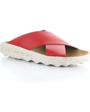 ASPORTUGUESAS Cross Sandal - Black