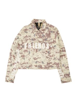 Vlone(GOAT) Digi Camo Denim Jacket - Natural