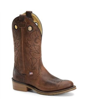 Double H Boot Kilgore 12 Work Western Boots - Brown