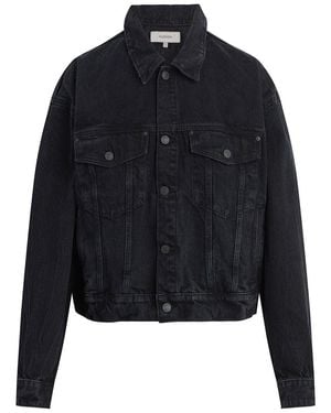 Hudson Jeans Brea Swing Trucker Jacket - Blue