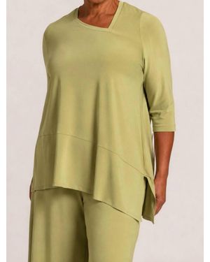 Sympli Splice Angle Top - Green
