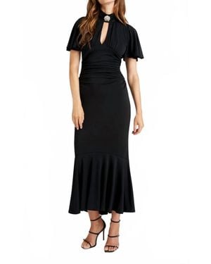 Cinq À Sept Rosita Trumpet Dress - Black