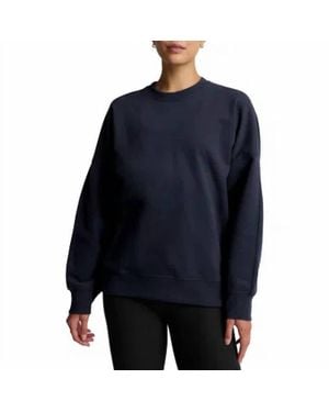Beyond Yoga Solstice Oversized Sweatshirt - Blue
