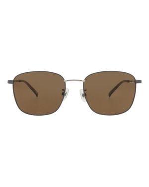 dunhill Square-Frame Metal Sunglasses - Multicolor
