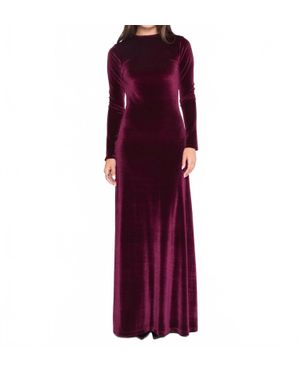 Ripley Rader Velvet Kate Dress - Purple