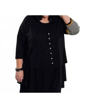 Alembika Kenna Crop Cardigan - Black