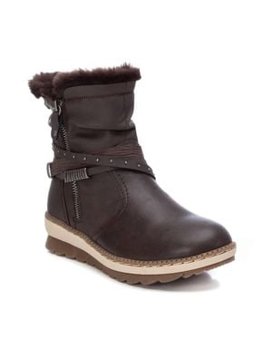 Xti Winter Booties By A - Brown