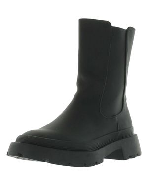 BarIII Tikka Rubber Work Ankle Boots - Black