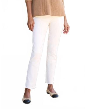 Frank & Eileen Derry Illusion Pull-On Jean - White