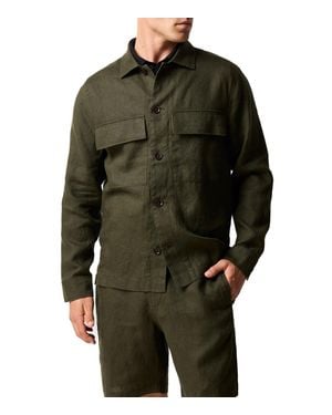 Rodd & Gunn West Island Shacket - Blue