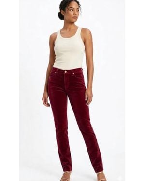 Jordache Morgan Lightning Bolt Jeans - Red