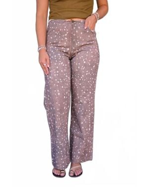 Bailey Rose Fawn And Flora Bottom Pants - Purple