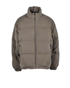 we11done Vintage Canvas Down Jacket - Brown